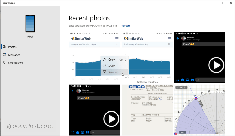download your phone app for windows 10